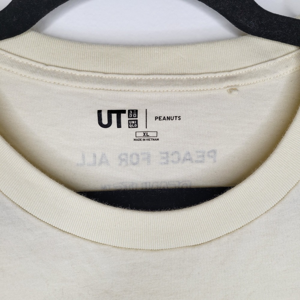 Uniqlo Peanuts T-Shirt Mens XL White - Picture 4 of 8